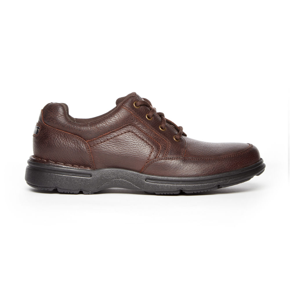 Rockport Joggesko Herre Mørke Brune - Prowalker Eureka Plus Mudguard - RHJC50618